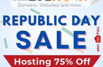 BigRock Republic Sale - Get 75% Off Hosting + Free Domain