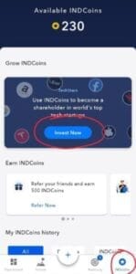 Invest Now on IND Money APP Invest Now on IND Money APP