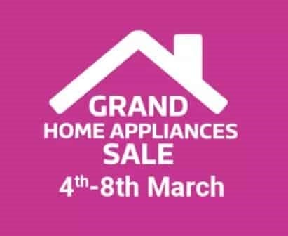 Flipkart Grand Home Appliances Sale