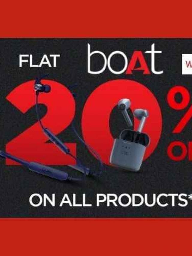 boAt New Year Sale 2022 – Get Min 60% Off + 20% Coupon Off