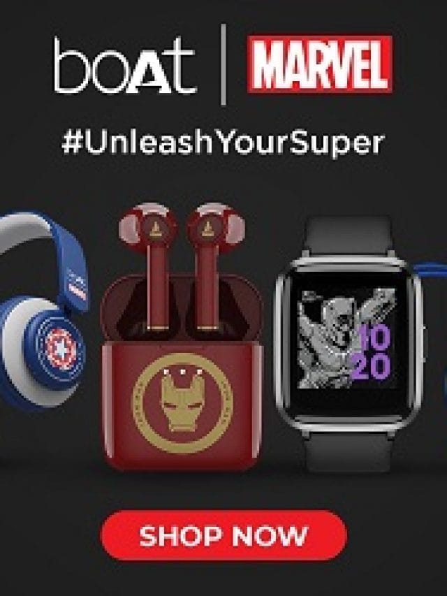 boAt X Marvel – Super Hero’s Edition – Watch, TWS, Speakers
