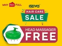 Oziva Free Head Massager - Oziva Hair Care Sale - Oziva Coupon Code