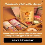 Auric Holi Sale 2023 - Flat 30% Off - Holi Gift Hamper