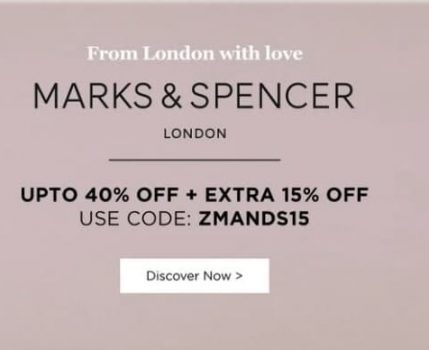 Zivame Coupon Code - Get Upto 40% Off + Extra 15% Off On MARK & SPENCER Clothing