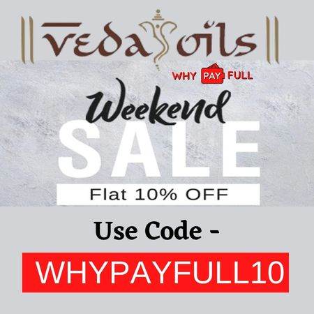 VedaOils Weekend Sale - Flat 10% Off Site wide