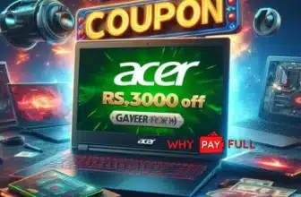Acer Gaming Laptop Coupons - Flat ₹3000 OFF with Code AD233KGL