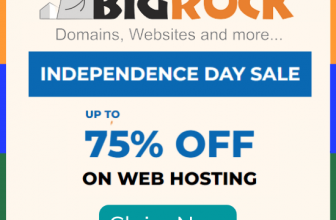 BigRock INDEPENDENCE DAY SALE Up to 75% Off on Web Hosting
