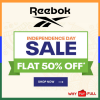 Reebok Independence Day Sale 2022 Flat 50% Off