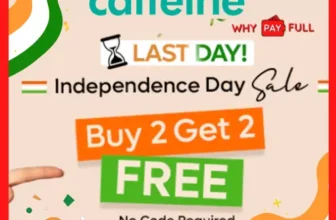 mCaffeine Independence Day Sale 2023 Buy 2 Get 2 Free