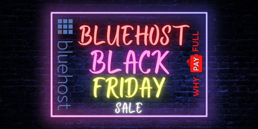 Bluehost Black Friday Sale Banner