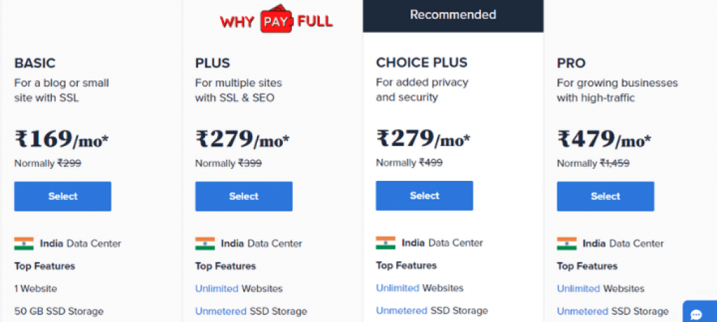 Bluehost Black Friday Sale 2023 - ₹169Month + Free Domain 