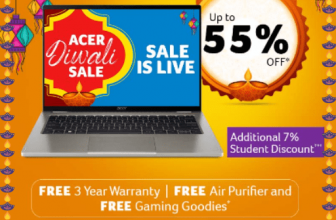 Acer Diwali Sale 2022 - Up to 55% Off