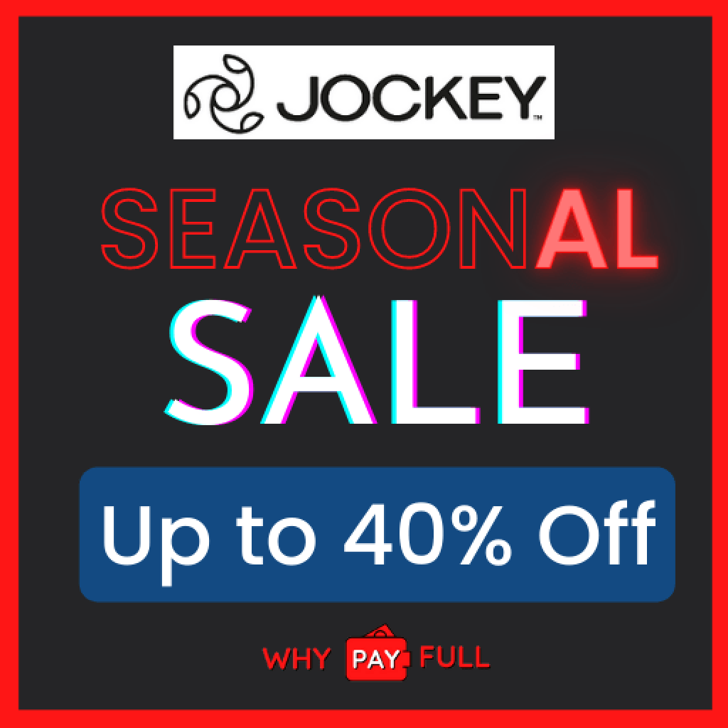Jockey Seasonal Sale - Up to 40% Off