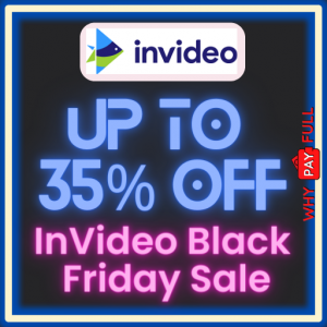 InVideo Black Friday Sale 2022 Flat 35% Off - Early Access