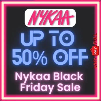 Nykaa Black Friday Sale 2022 Up to 50% Discount Sitewide