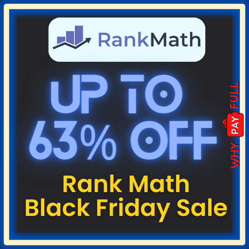 Rank Math Black Friday Sale: Flat 63% Off + Free SEO Course
