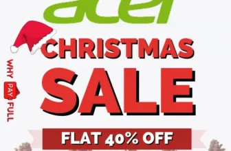 Acer Christmas Sale 2022 - Flat 40% Off + 7% Student Discount