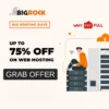 Bigrock Big Hosting Days Offers Up To 75% Off on Hosting