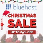 Bluehost Christmas Sale 2022 Get 89% Off Hosting