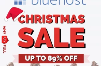 Bluehost Christmas Sale 2022 Get 89% Off Hosting