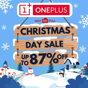 OnePlus Christmas Sale - Grab Up to 87% Discount