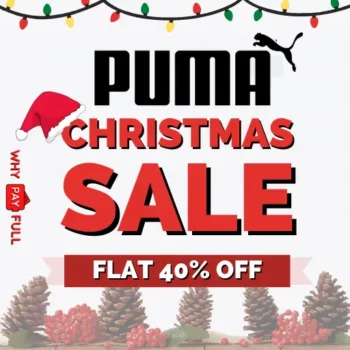 Puma Christmas Sale 2023 Flat 40% Off + 5% Extra Off