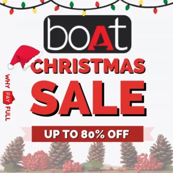boAt Christmas Sale 2023 Up to 80% Discount + Freebies
