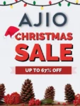 AJIO Christmas Day Sale 2022 Up to 67% Discount Sitewide