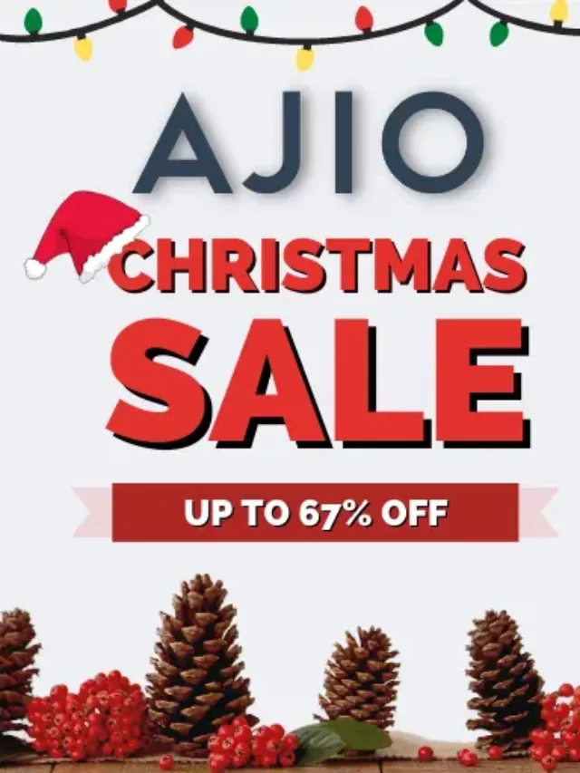 AJIO Christmas Sale 2022: Up to 67% Discount Sitewide