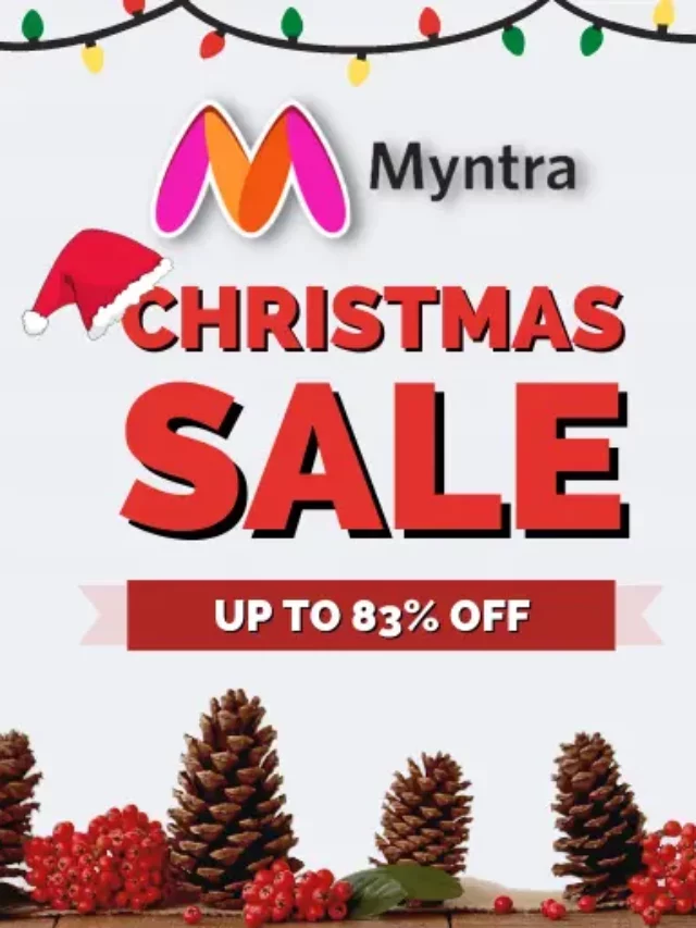 Myntra Christmas Sale 2022 Up to 83% Discount