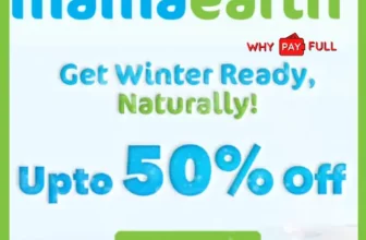 MamEarth Winter Sale Up to 50% Off + 5% Prepaid Off