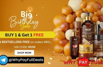WOW Big Birthday Sale - Buy 1 Get 1 Free + 4 Bestsellers Free