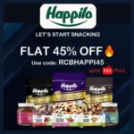 Happilo RCB Offer Flat 45% Off - Official Offer