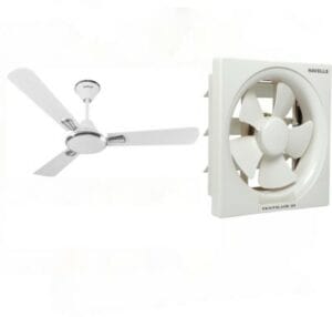 HAVELLS DX200+Festiva 1200 mm 3 Blade Ceiling Fan