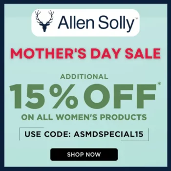 Allen Solly Mothers Day Sale Additional 15% Off Women Clothing