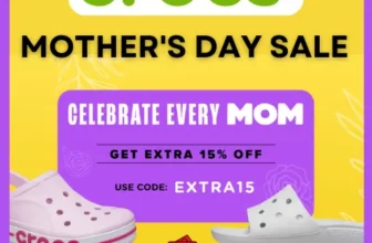 Crocs Mothers Day Sale 40% + Extra 15% Discount