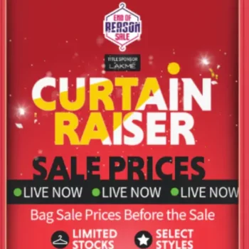 Myntra End of Reason Sale Get 50% - 90% OFF On EORS
