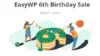 Namecheap EasyWP's B-Day 65% off all yearly plans + FREE Website Builder
