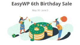 Namecheap EasyWP's B-Day 65% off all yearly plans + FREE Website Builder