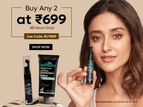 mCaffeine Sale: Buy 2 Mcaffeine Products at ₹699 Only