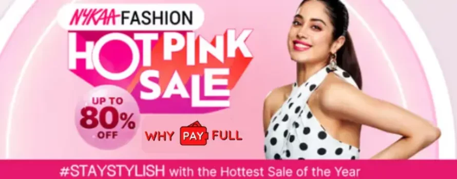 Nykaa Fashion Hot Pink Sale