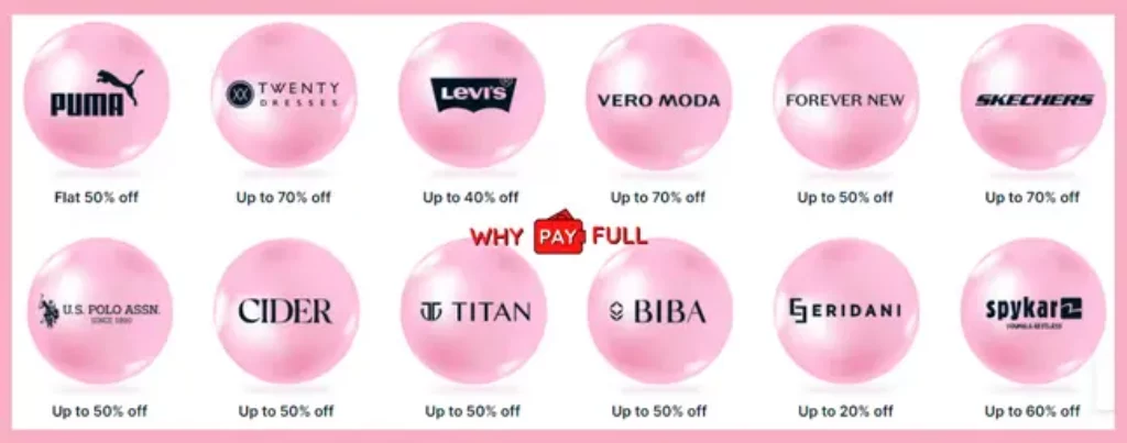 Nykaa Fashion Hot Pink Sale - Unparalleled Variety with 2500+ Top Brands