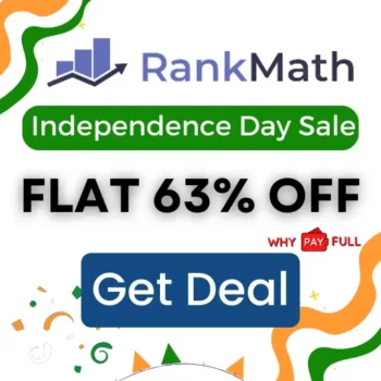 Rank Math Independence Day Sale 2023 Get up to 63% Discount