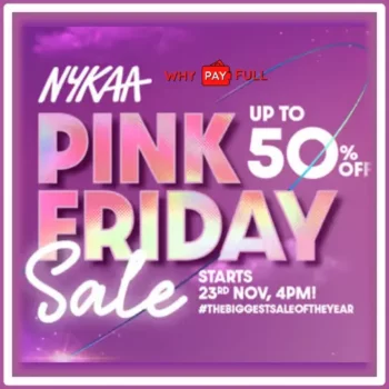 Nykaa Pink Friday Sale - Up to 50% Off on Your Favorite Beauty Picks!