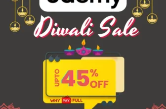 Udemy Diwali Sale - Flat 45% Off on Courses from ₹449