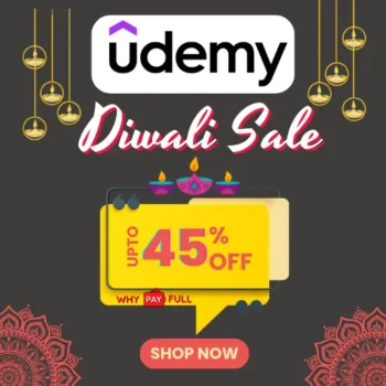 Udemy Diwali Sale - Flat 45% Off on Courses from ₹449
