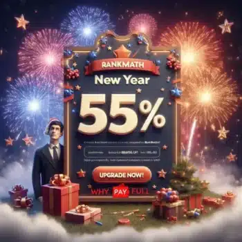 RankMath New Year Sale - Flat 55% Off + 2X Benefits + Free Content AI Credits