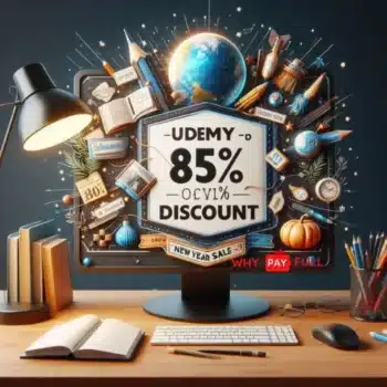 Udemy New Year Sale Up to 85% Off on Top Courses