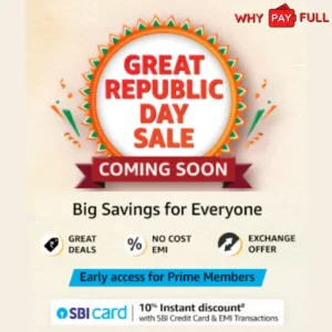 Amazon Great Republic Day Sale - Up to 80% Off Across Top Categories
