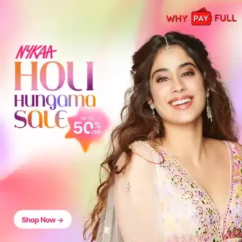 Nykaa Holi Sale - Up to 50% Off!